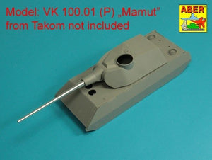 Aber 35L-327 Barrel 128mm PaK 44 L/55 for Vk 100.01(P) MAMMUT / Barrel 128mm PaK 44 L/55 for Vk 100.01(P) MAMMUT 1/35 – image 5