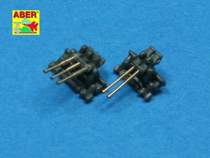 Aber 350L-23 Set of 20 pcs 25 mm type 96 A/A barrels for Japan ships 1/350 – imagen 4