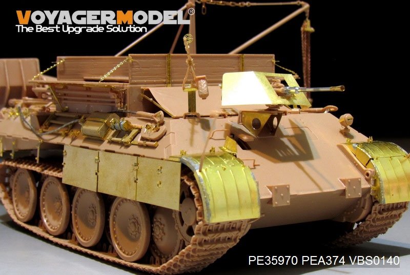 Voyager Model PE35970 WWII German Bergepanther Ausf.A (Late type,Panther G tool holders) Basic For MENG SS-015 1/35 – zdjęcie 17