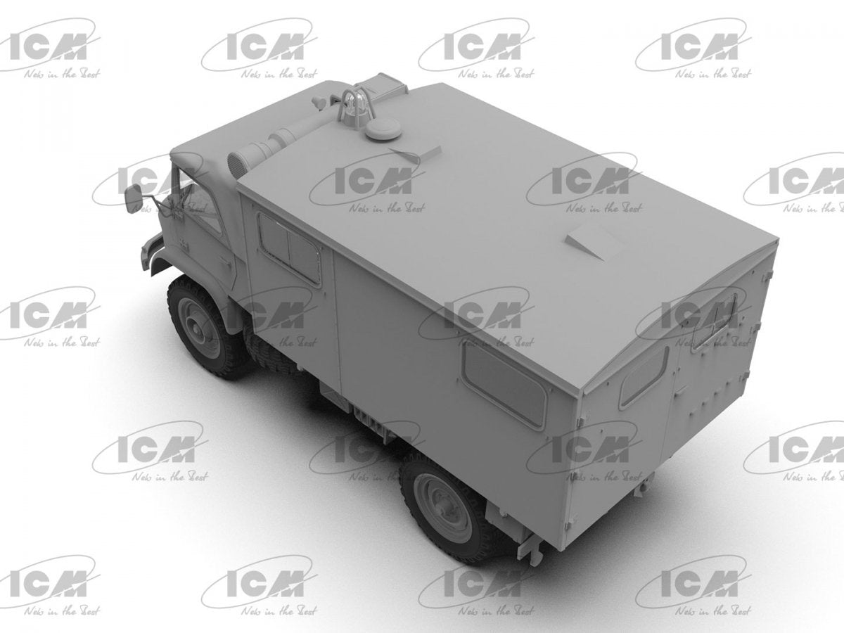 ICM 35138 Unimog S 404 Krankenwagen German Military Ambulance 1/35 – image 15