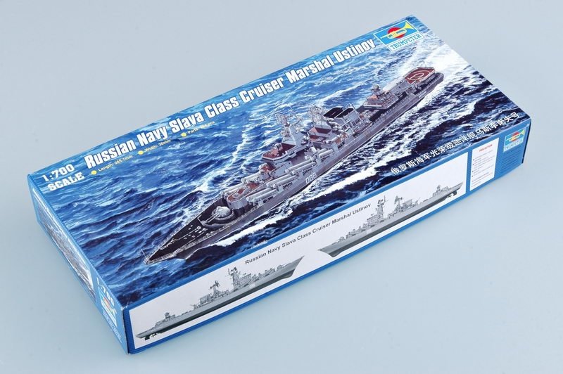 Trumpeter 05722 Russian Navy Marshal Ustinov 1/700 – image 3