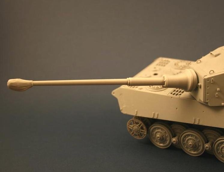 Panzer Art RE35-088 KwK43/L71 Barrel with canvas cover for Tiger II serien turm/Jagdpanther 1/35 – immagine 2