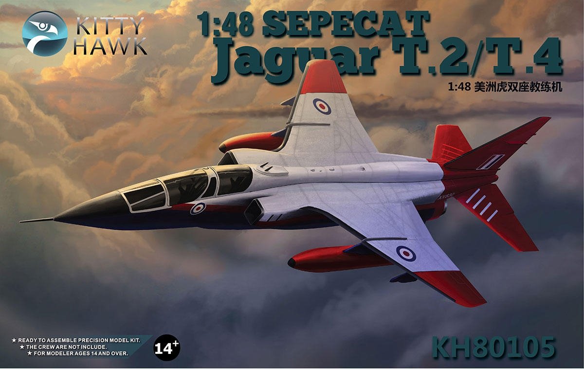 Kitty Hawk 80105 SEPECAT Jaguar T.2/T.4 1/48