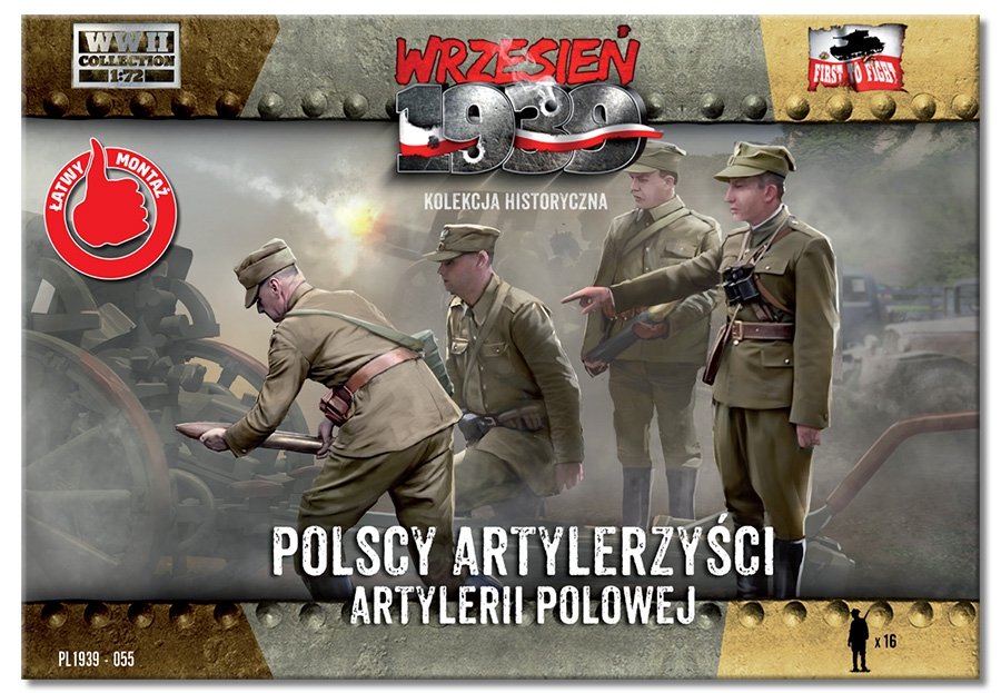 First to Fight PL055 Polish Field Artillerymen (1/72) – image 2