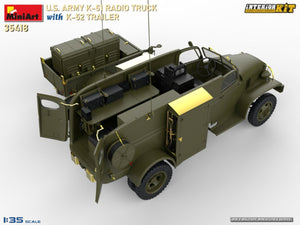 MiniArt 35418 US ARMY K-51 RADIO TRUCK WITH K-52 TRAILER. INTERIOR KIT 1/35 – image 9