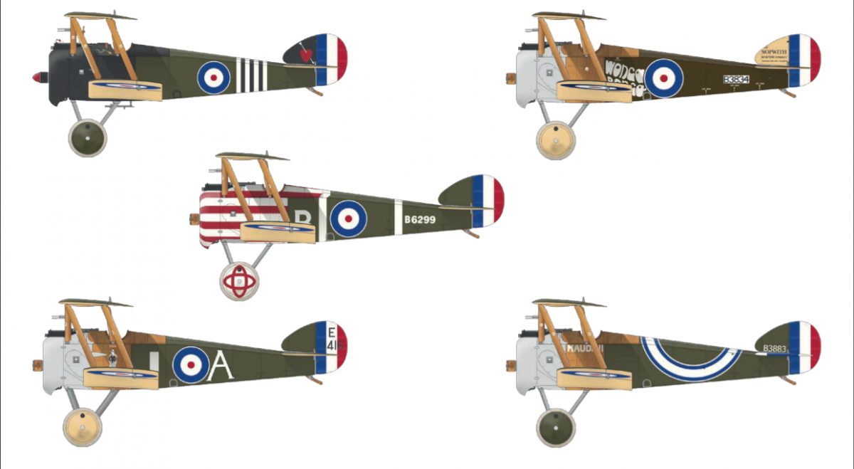 Eduard 82172 Sopwith F.1 Camel (Clerget) 1/48 – image 2