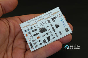 Quinta Studio QD48100 IL-4 3D-Printed &amp;amp; colored Interior on decal paper (for Xuntong kit) 1/48 – Bild 3