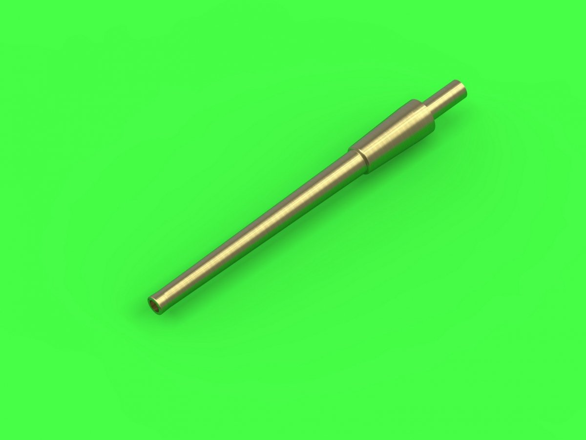 Master SM-350-106 SMS Seydlitz armament - barrels 280mm (10 pcs.), 150mm (12 pcs.), 88mm (8 pcs.) with resin elements for mounting the barrels (for Hobby Boss model) 1/350 – obrázek 3