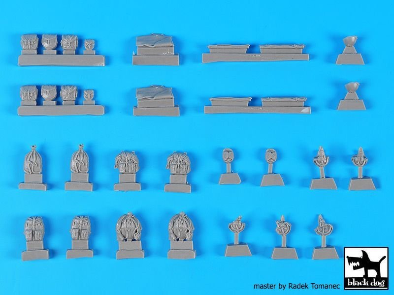 Black Dog T35225 Russian Army WW2 equipment accessories set 1/35 – image 3