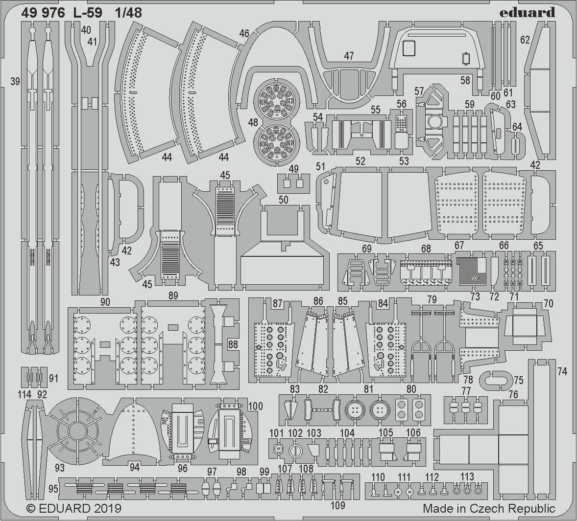 Eduard 49976 L-59 1/48 TRUMPETER – Bild 2