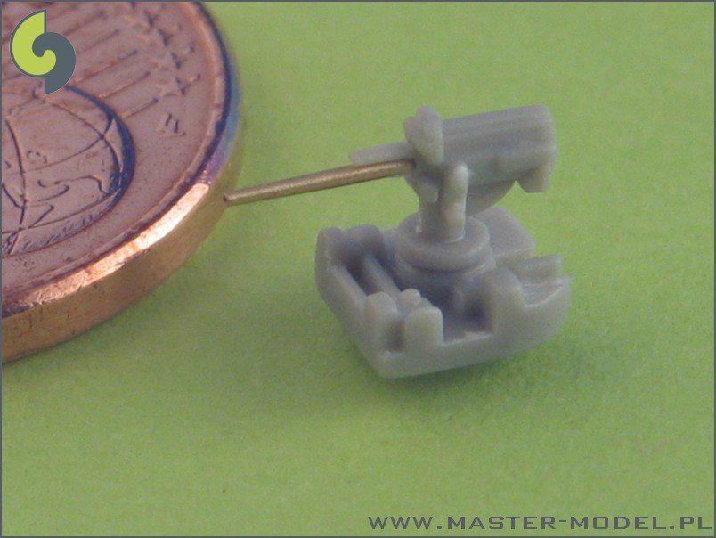 Master SM-700-017 USN 5in/25 (12.7 mm) barrels (14pcs) - many USN battleship and cruiser classes in 1920s to 1940s – zdjęcie 3