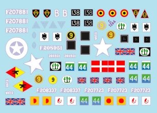 Star Decals 35-C1364 Daimler Armored Car 1 British and Belgian service in WW2 1/35 – image 3