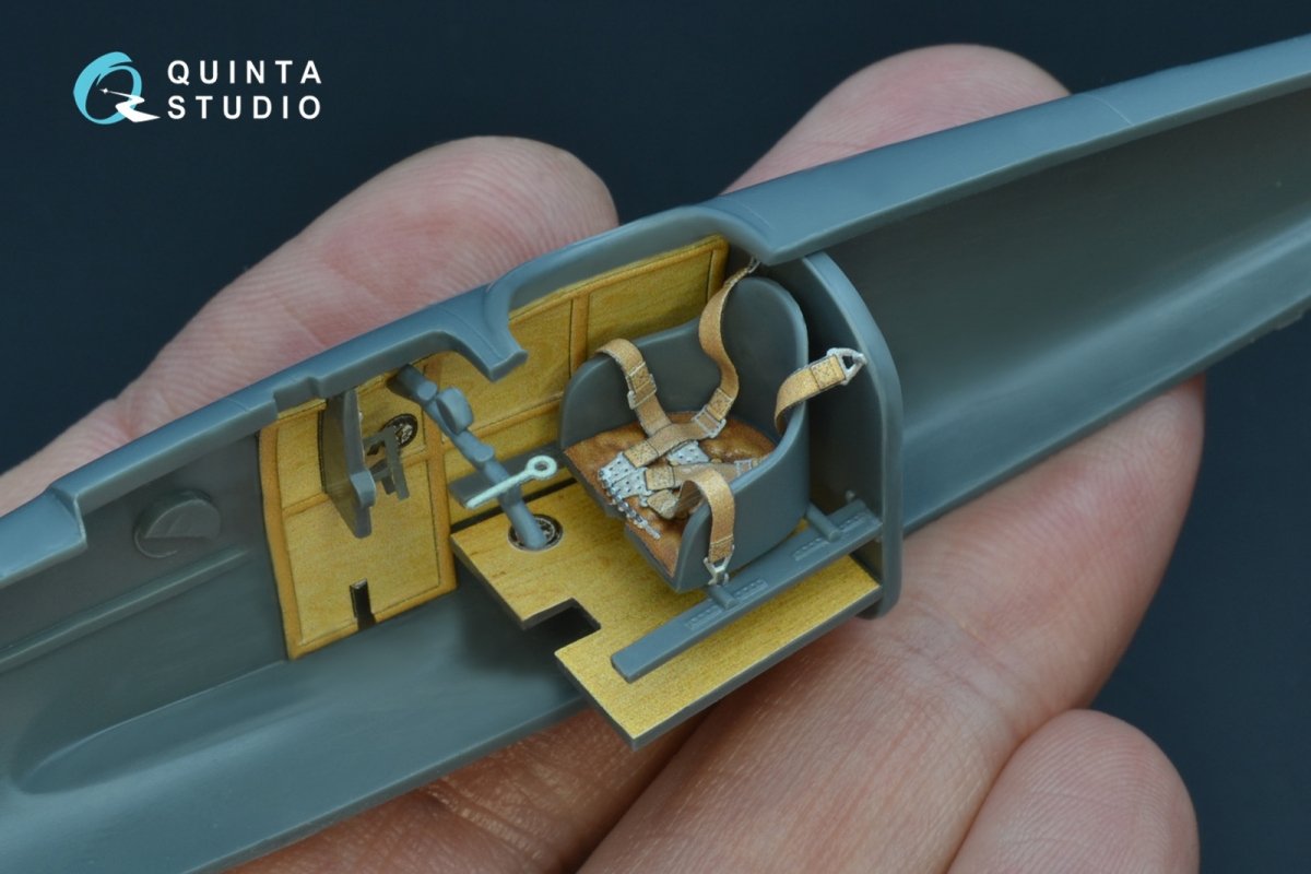 Quinta Studio QD48174 Albatros D.III 3D-Printed &amp;amp; colored Interior on decal paper (for Eduard kit) 1/48 – image 3