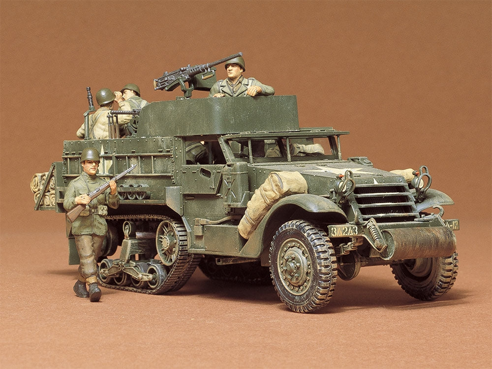 Tamiya 35070 US Armored Personnel Carrier M3A2 Half Track 1/35 – Bild 4