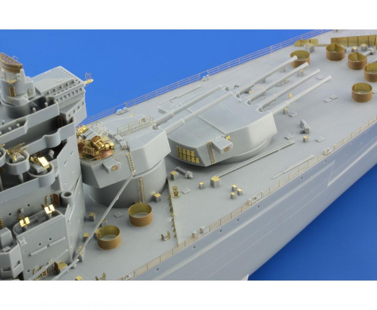 Eduard 53165 HMS King George V cranes &amp;amp; railings TAMIYA 1/350 – imagen 5