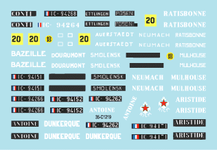 Star Decals 35-C1219 Indochine 4. M24 Chaffee / Bison 1/35 – image 3