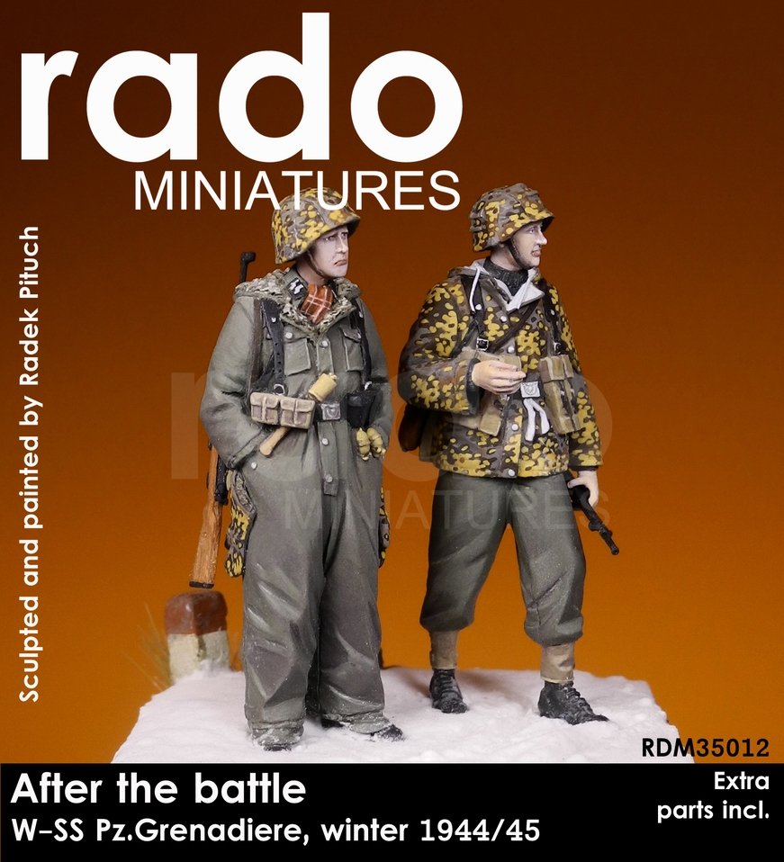 RADO Miniatures RDM35012 After the battle, W-SS Panzergrenadiere, winter 1944/45 1/35 – Bild 2