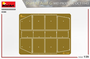 MiniArt 35385 StuH 42 Ausf. G MID PRODUCED BY JUL-OCT 1943 1/35 – immagine 3