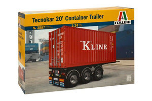 Italeri 3887 TECNOKAR 20 REMORQUE PORTE-CONTENEURS 1/24 – image 2