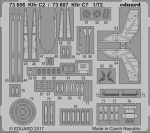 Eduard 73607 Kfir C7 AMK 1/72 – image 2