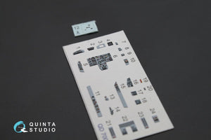 Quinta Studio QD72002 MiG-29 9-13 3D-Printed &amp;amp; colored Interior on decal paper for 7278 Zvezda kit 1/72 – Bild 2