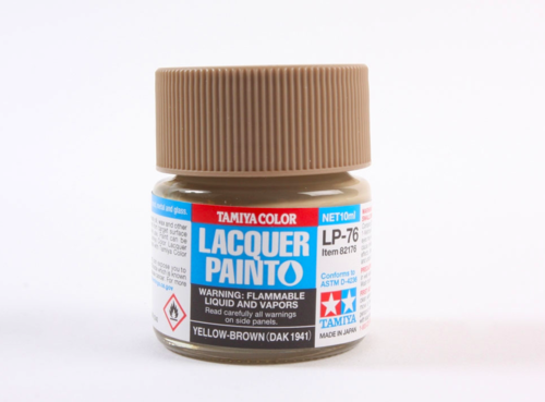 TAMIYA 82176 Lacquer Paint LP-76 Yellow-Brown DAK 1941 10ml – image 3