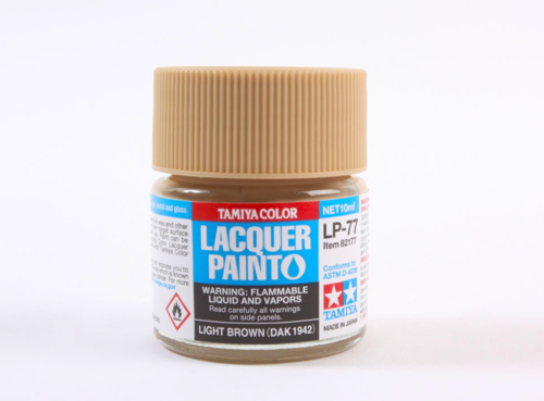 TAMIYA 82177 Lacquer Paint LP-77 Light Brown DAK 1942 10ml – Bild 3