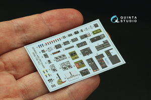 Quinta Studio QD48501 A-26C Invader 3D-Printed &amp;amp; colored Interior on decal paper (ICM) 1/48 – image 5