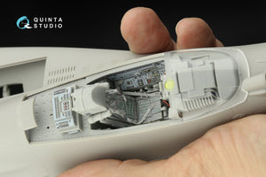 Quinta Studio QD32175 MiG-29 9-12 Fulcrum A 3D-Printed &amp;amp; colored Interior on decal paper (Trumpeter) 1/32 – image 14