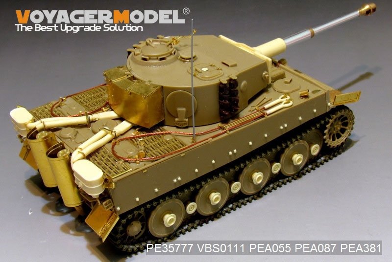 Voyager Model PE35777 WWII German Tiger I MID Production（early ver.）Basic（For TAMIYA 35194 35202 /ACADMY 1387 13287） 1/35 – Bild 2