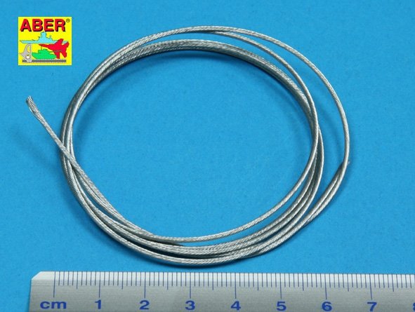 Aber TCS12 Stainless Steel Towing Cables 1.2mm, 1m long – Bild 2