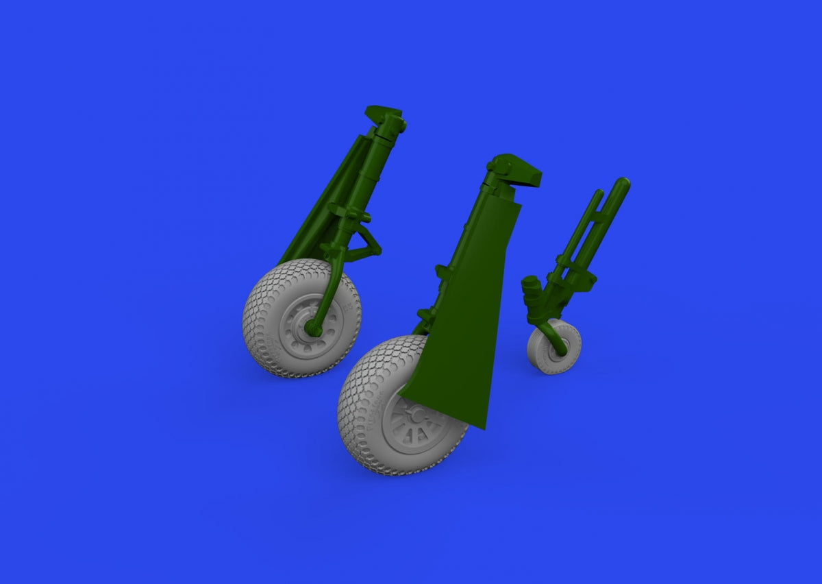 Eduard 672368 P-51D wheels cross tread EDUARD 1/72 – image 2