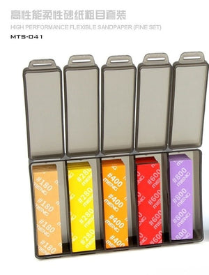 Meng Model MTS-041 High Performance Flexible Sandpaper (FineSet) (sanding set) – immagine 6
