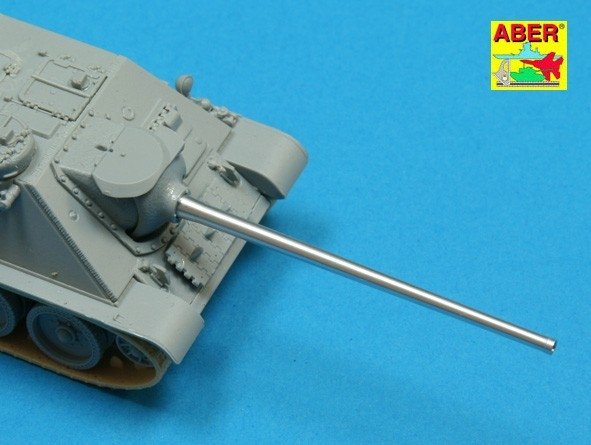 Aber 72L-42 Barrel 100 mm for SU-100 / Russian 100 mm Barrel for SU-100 1/72 – obrázek 5