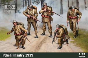 IBG 35048 Polish Infantry 1939 (5 ​​Figure set) 1/35