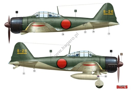Kagero KD48005 Mitsubishi A6M2 Modèle 21 1/48 – image 5