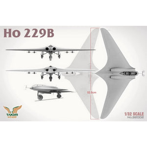 Takom 32001W Ho 229 Box - Ho 229A + Ho 229B + Ho 229 Pilot (Limited Edition) 1/32 – image 11