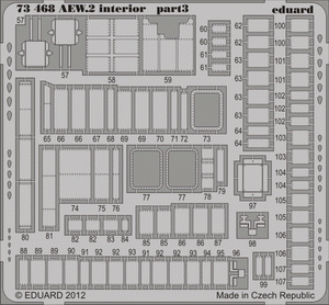 Eduard 73468 Sea King AEW.2 interior SA 1/72 CYBER HOBBY – Bild 2