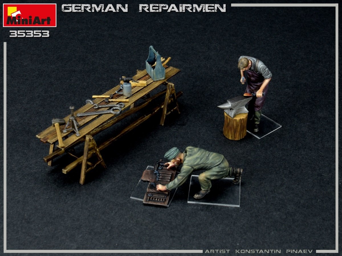 Miniart 35353 GERMAN REPAIRMEN 1/35 – image 5