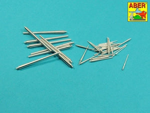 Aber 200L-08 Barrel set for battleship Scharnhorst 280mmx9 1/200 – obrázek 2