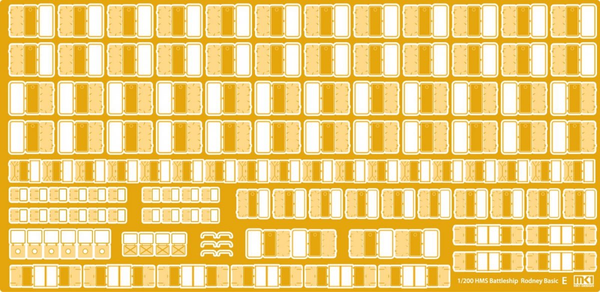MK1 Design MD-20014 HMS Rodney Value Pack 1/200 – image 4