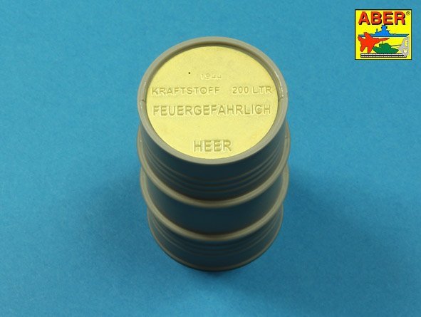 Aber 16158A German WW II 20L Jerry Can closings &amp;amp; 200L fuel drum covers (choice A) (1/16) – obrázek 5