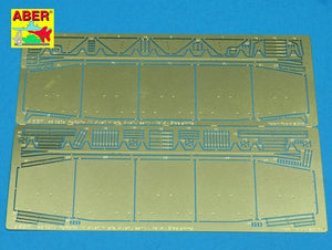 Aber 48020 German medium tank Pz.Kpfw. IV, Ausf. H, J early - vol. 4 - additional set - side skirts 1/48