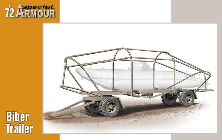 Special Armor 72018 Biber Trailer 1/72