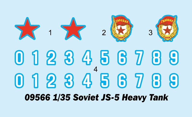 Trumpeter 09566 Soviet JS-5 Heavy Tank 1/35 – Bild 4