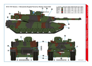 Hobby 2000 35007 M1A1 FEP Abrams - Polish Army MBT ( RFM + CARTOGRAF ) 1/35 – Bild 2