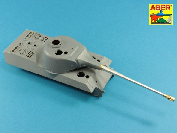 Aber 35L-231 10.5cm KwK L/70 barrel with double baffle muzzle brake for German Pz.Kpfw. VII Lowe 1/35 1/35 – image 12
