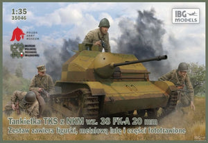 IBG 35046 TKS tankette with NKM wz.38 FK-A 20mm (1/35)