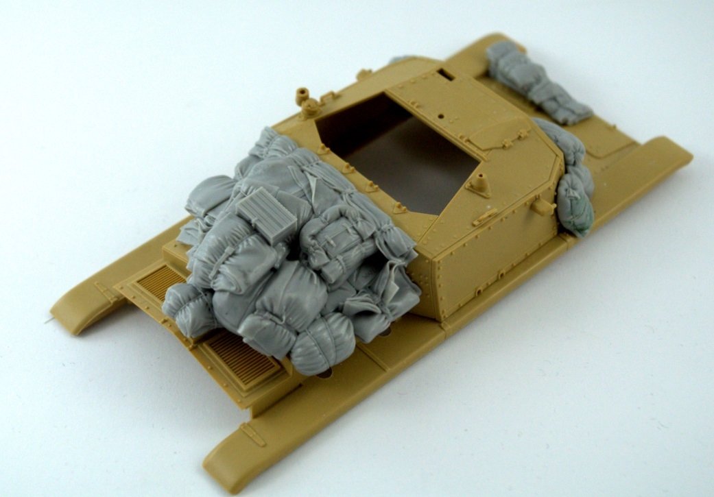 Ensemble de rangement Panzer Art RE35-551 pour canon automoteur « Semovente » M40-75/18 au 1/35 – image 3