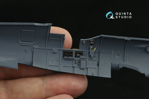 Quinta Studio QD48205 Spitfire Mk.II 3D-Printed &amp;amp; colored Interior on decal paper (Eduard) 1/48 – image 4